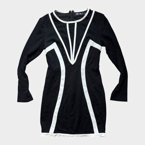 Wilde Heart black & white dress NWT - small